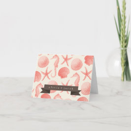 Starfish Wedding personalisiert danken Ihnen -