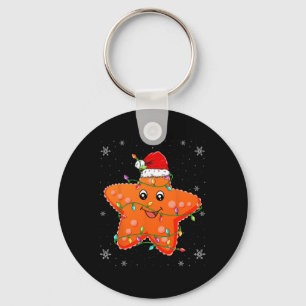 Starfish Weihnachtsmannmütze Weihnachten Weihnacht Schlüsselanhänger