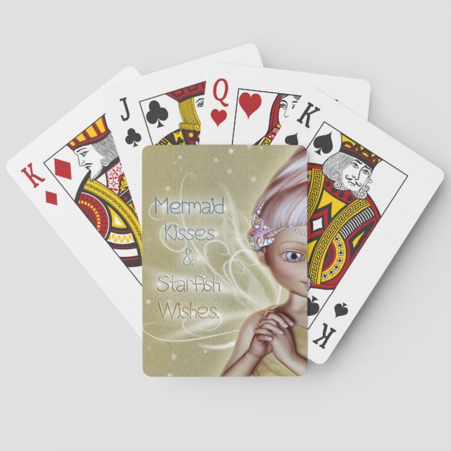 Starfish wünscht spielkarten (Rückseite)