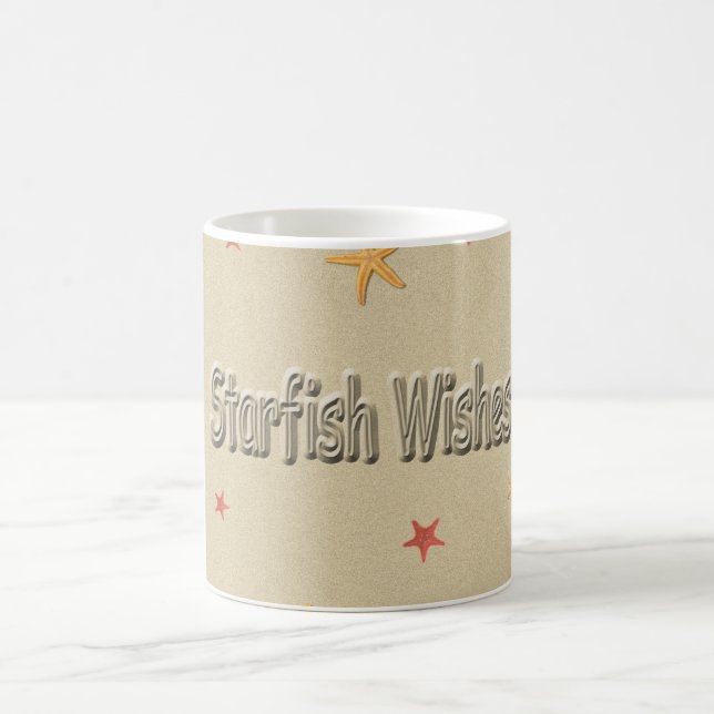 Starfish wünscht Tasse (Mittel)