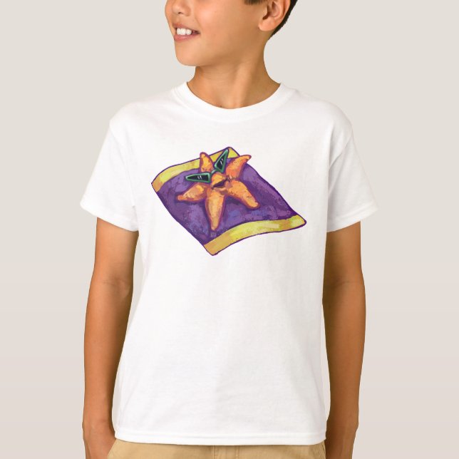 Starfish zum Sonnenbaden T-Shirt (Vorderseite)