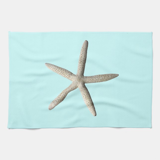Starfishstrand-Fotokunst Handtuch (Horizontal)