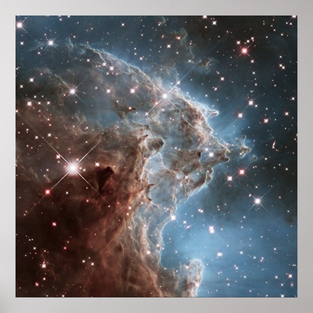 Starforming Region Ngc 2174, Affenkopfnebel. Poster (Vorne)