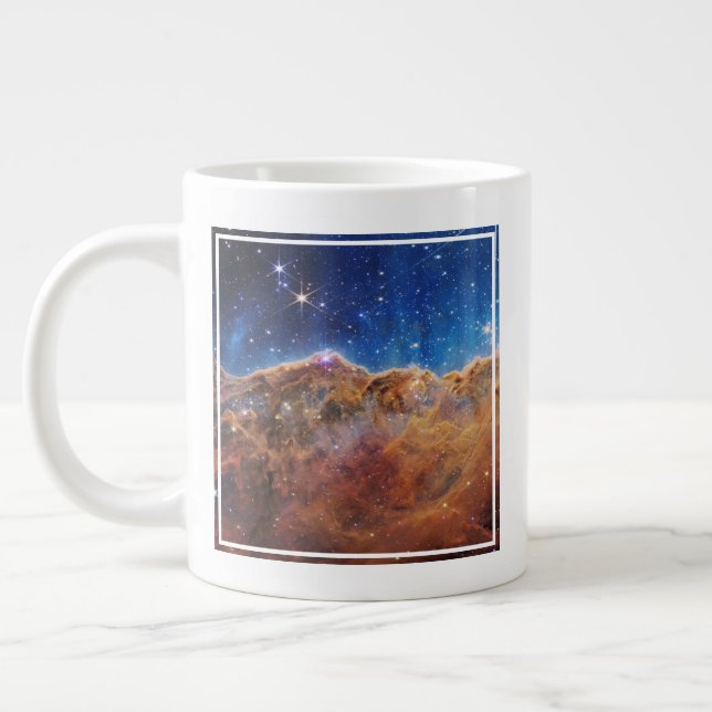 Starforming Region Ngc 3324 im Karina-Nebel. Jumbo-Tasse (Links)