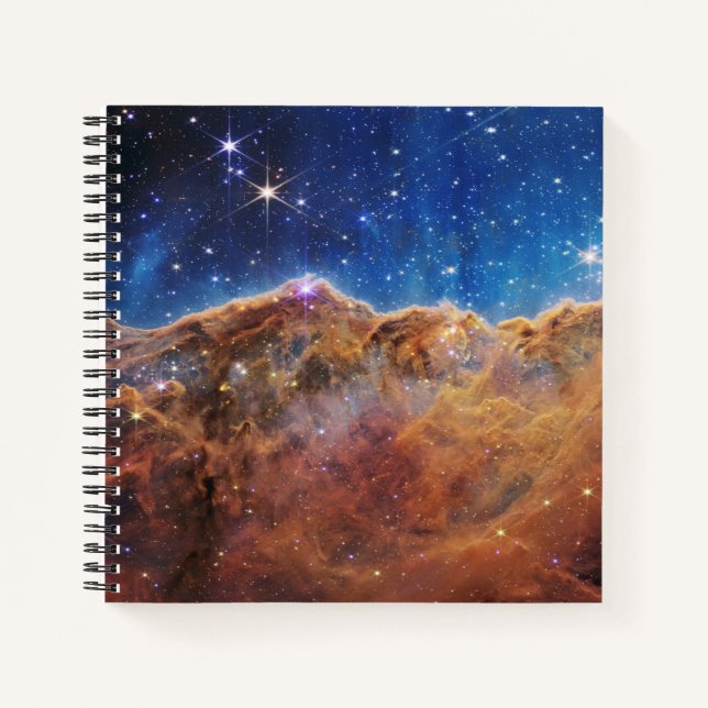 Starforming Region Ngc 3324 im Karina-Nebel. Notizbuch (Vorderseite)