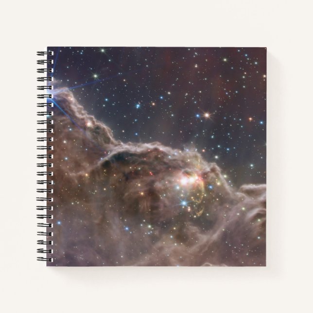 Starforming Region Ngc 3324 im Karina-Nebel. Notizbuch (Vorderseite)