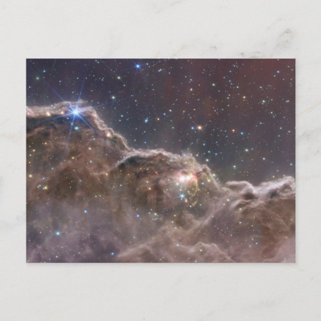 Starforming Region Ngc 3324 im Karina-Nebel. Postkarte (Vorderseite)