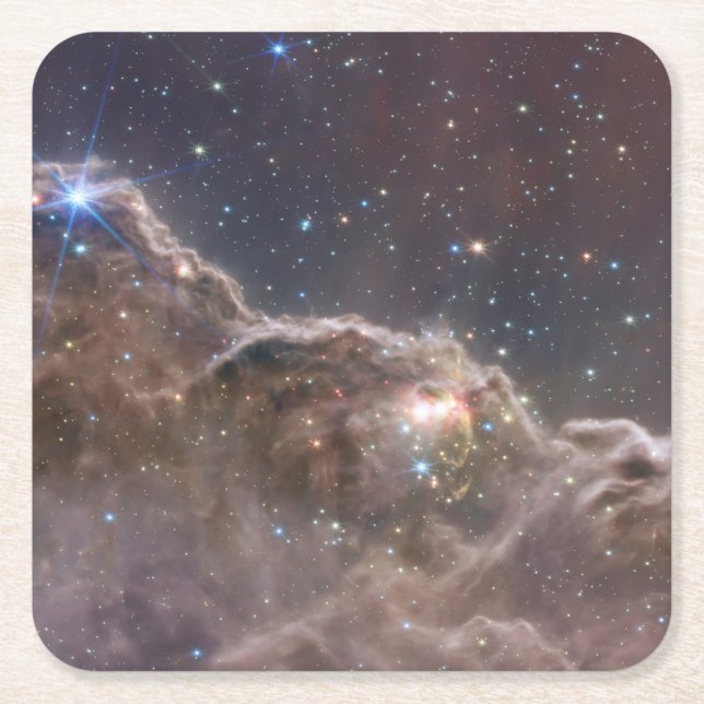 Starforming Region Ngc 3324 im Karina-Nebel. Rechteckiger Pappuntersetzer (Vorderseite)