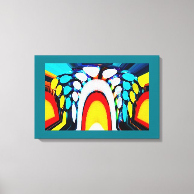 Stargate Art Leinwanddruck (Vorderseite)