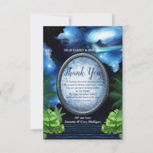 Stargate-Portal Dankeschön-Karte RSVP Karte