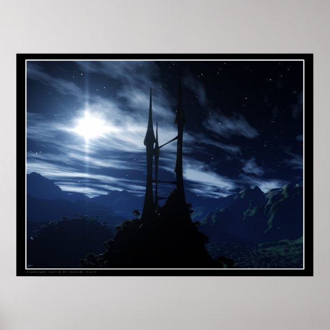 Stargazer Castle Poster (Vorne)