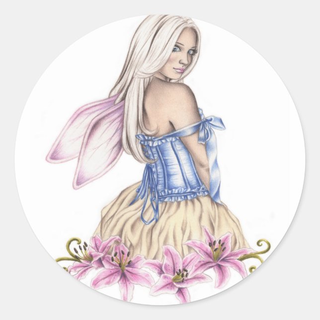 Stargazer Fairy Sticker (Vorderseite)
