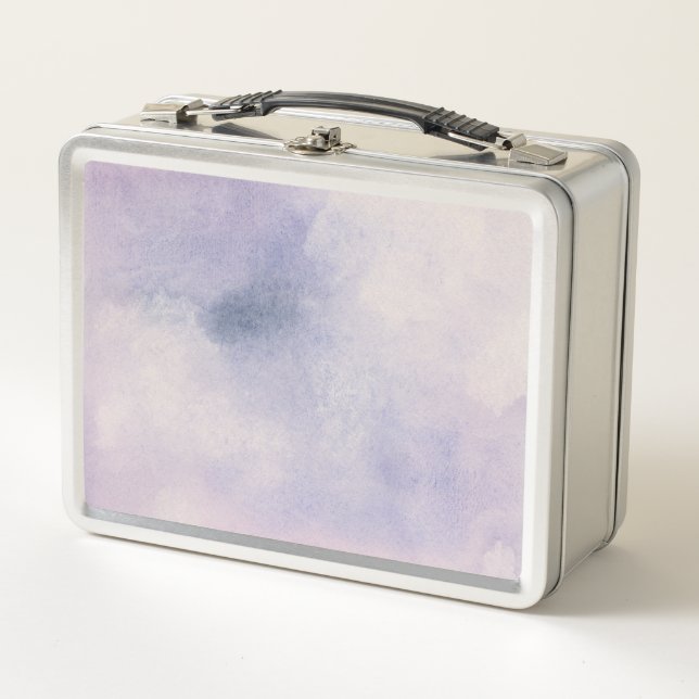 Stargazer | lila u. blau metall brotdose (Vorderseite)