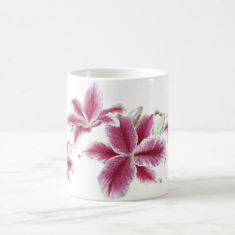 Stargazer-Lilien Kaffeetasse