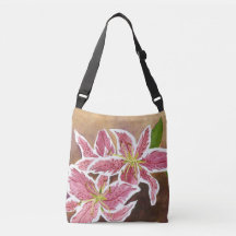 Stargazer-Lilien-Kreuz-Leichensack
