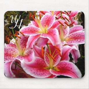"Stargazer" Lilies Mousepad
