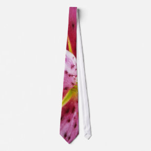 Stargazer Lily Bright Magenta Krawatte