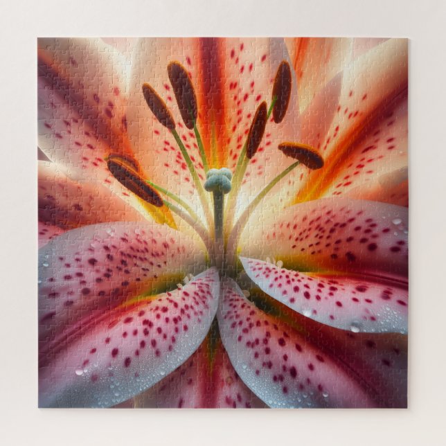 Stargazer Lily Close-Up (Vertikal)