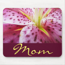 Stargazer Lily Personalisiert Mousepad