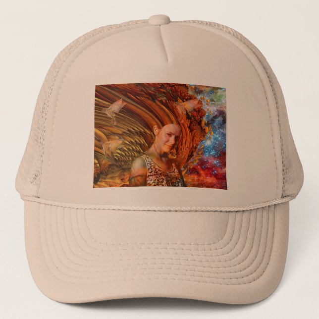 Stargazer Truckerkappe (Vorderseite)