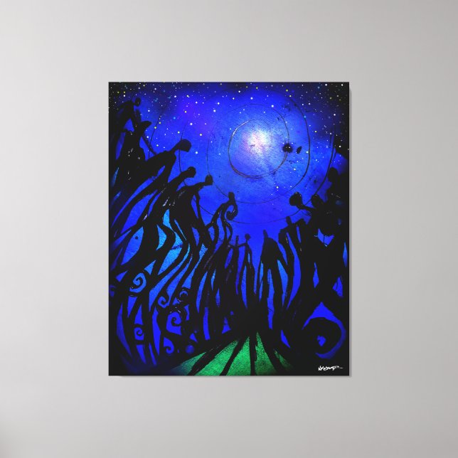 StarGazers (Wrapped Canvas) Leinwanddruck (Vorderseite)