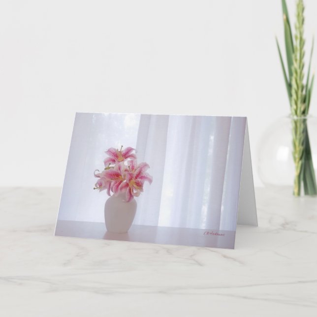 Stargazerweiß I Karte (Vorderseite)