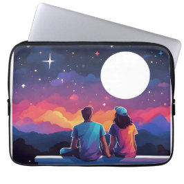 Stargazing Couple Laptopschutzhülle