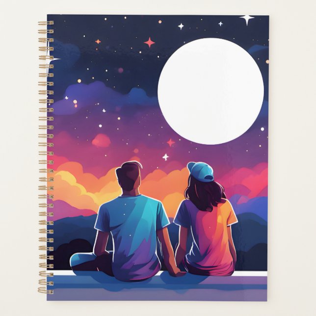 Stargazing Couple Planer (Vorderseite)
