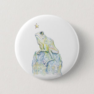 Stargazing Frosch Button