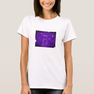 Stargazing Katzen-T - Shirt