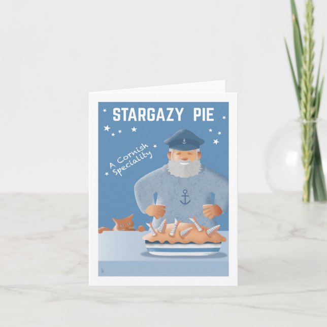 Stargazy Pie Karte (Vorderseite)