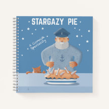 Stargazy Pie Spiral Notebook