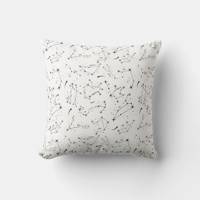 Starglow Dreams : Coussin Motif de la constellatio (Recto)