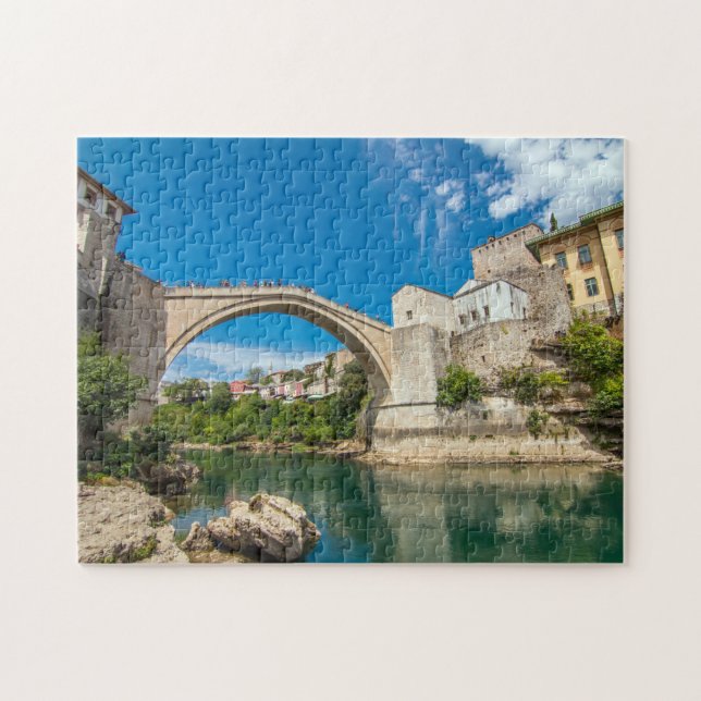 Stari Most Bridge Landbrücke Bosnien Landsc (Horizontal)