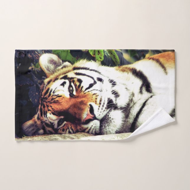 Staring Tiger Handtuch (Handtuch)