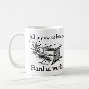 stark bei der Arbeit Kaffeetasse