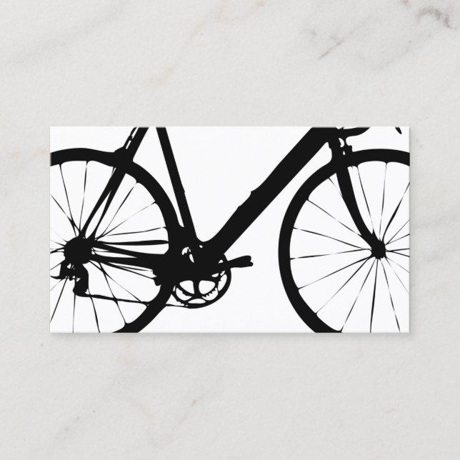 Stark Bicycle Business Cards Visitenkarte (Vorderseite)