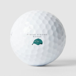 'Stark für den Abschluss' Motivationsgeschenk für  Golfball