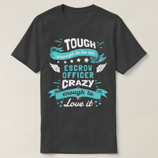 stark genug, um Assistentin zu sein, Crazy genug,  T-Shirt (Design vorne)