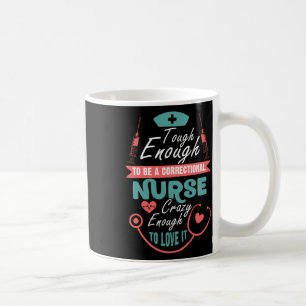 stark genug, um eine richtige Krankenschwester für Kaffeetasse