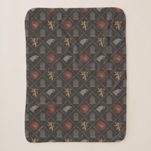 Stark, Lannister, Targaryen, Iron Throne Muster Sherpadecke