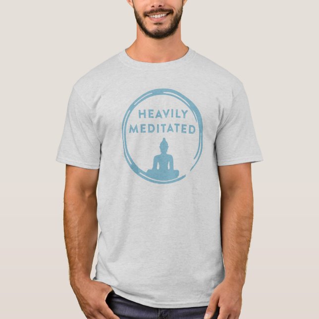 stark meditiert T-Shirt (Vorderseite)