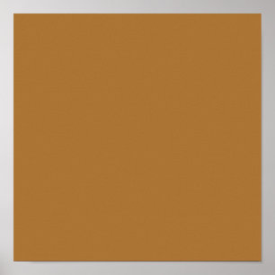 stark orange (braun) poster