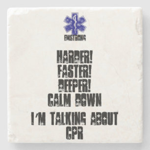 Stark! Schneller! Tiefer! Beruhigen Sie über CPR Steinuntersetzer