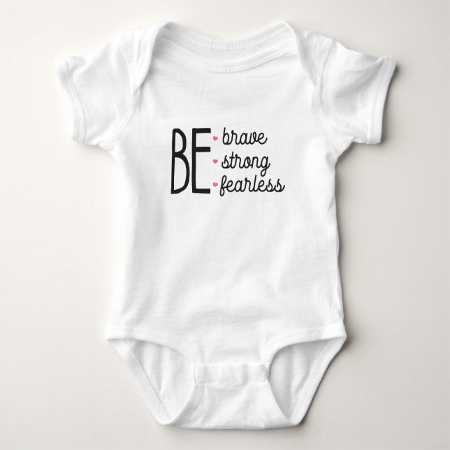 stark sein baby strampler (Vorderseite)