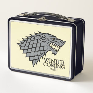 Stark Sigil - der Winter kommt Metall Brotdose