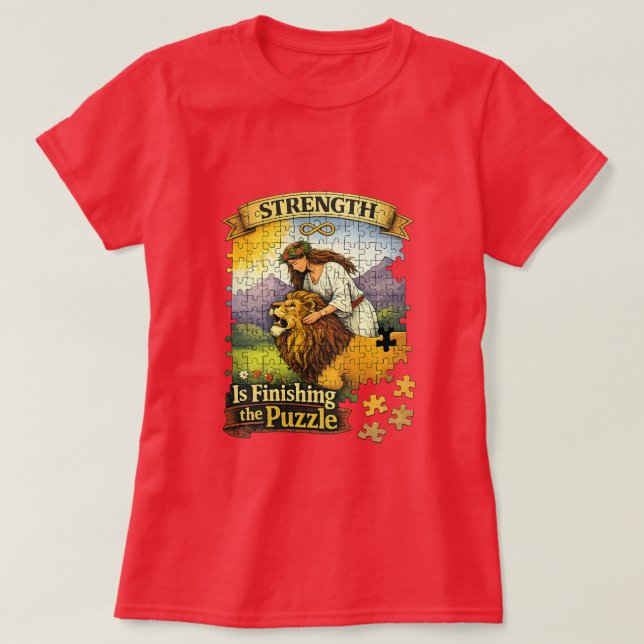 Stärke 4a T-Shirt (Design vorne)