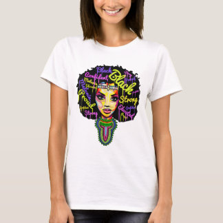 Starke Afrikanische Königin für Frauen - Stolze sc T-Shirt