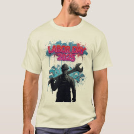 Starke Arbeit – Patriotischer und professioneller T-Shirt