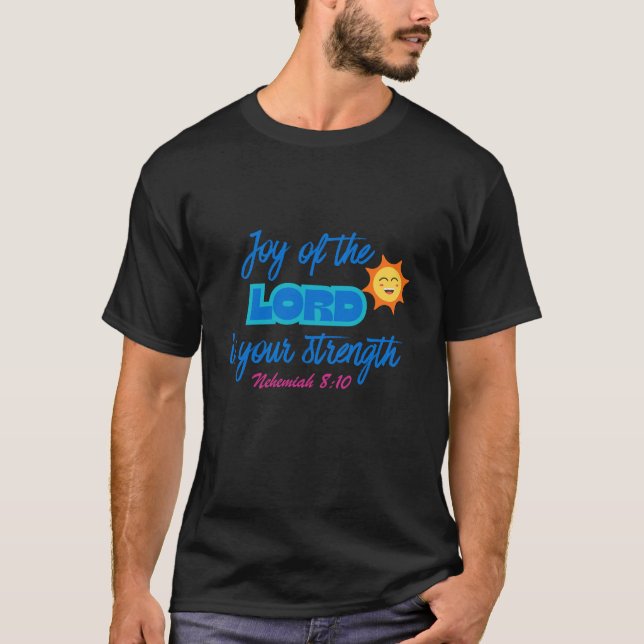 Stärke durch Christus. T-Shirt (Vorderseite)
